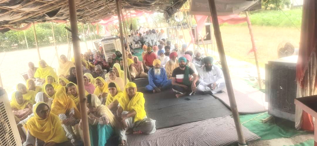 Anti-Bhundari Gas Factory Pakka Morcha Ludhiana entered the 72nd day